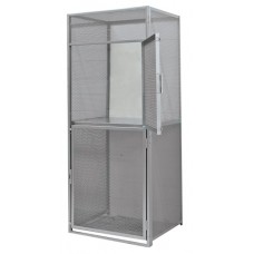 Hallowell BSL363690-R-2S-HG Steel Bulk Storage Locker – Double-Tier Starter Unit, Secure Tenant Storage