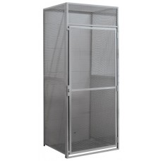 Hallowell BSL363690-R-1S-HG Single Tier Steel Bulk Storage Starter Locker – Heavy-Duty, Economical Wire Mesh Storage System Hallowell BSL363690-R-1S-HG Single Tier Steel Bulk Storage Starter Locker – Heavy-Duty, Economical Wire Mesh Storage System