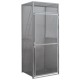 Hallowell BSL363690-R-1A-HG Single Tier Steel Bulk Storage Add-On Locker – Expandable, Heavy-Duty Wire Mesh Storage System