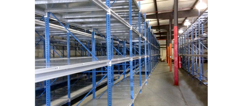 Hallowell Steel Decking Bulk Rack (Open-Back): When Heavy Inventory Needs Real Stability