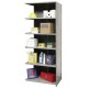 Hallowell A4521-12 Hi-Tech 6-Shelf Steel Stock Room Shelving