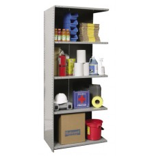 Hallowell A4520-12 Hi-Tech 5-Shelf Steel Stock Room Shelving Hallowell A4520-12 Hi-Tech 5-Shelf Steel Stock Room Shelving