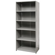 Hallowell Hi-Tech 6-Shelf 5521-18 Industrial Storeroom Shelving