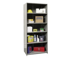 Hallowell Hi-Tech 6-Shelf 5521-18 Industrial Storeroom Shelving