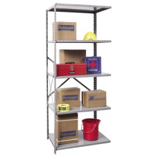 Hallowell A5510-12 Hi-Tech 5-Shelf Steel Storeroom Shelving Hallowell A5510-12 Hi-Tech 5-Shelf Steel Storeroom Shelving
