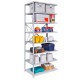 Hallowell A4513-12PL-AM Add-on MedSafe Antimicrobial Shelving