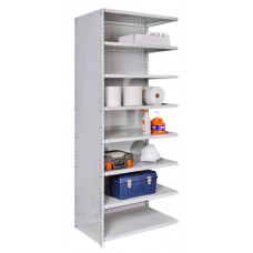 Hallowell A4523-12PL-AM MedSafe Antimicrobial Stockroom Shelving Hallowell A4523-12PL-AM MedSafe Antimicrobial Stockroom Shelving