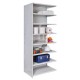 Hallowell A4523-12PL-AM MedSafe Antimicrobial Stockroom Shelving