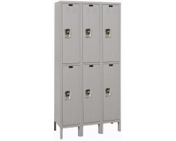 Hallowell URB3228-2A Ready Built Premium Steel Lockers