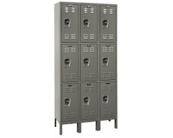 Hallowell URB3228-3A Ready Built Premium Steel Lockers