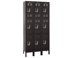 Hallowell URB3228-3A Ready Built Premium Steel Lockers