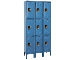 Hallowell URB3228-3A Ready Built Premium Steel Lockers