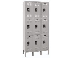 Hallowell URB3228-3A Ready Built Premium Steel Lockers
