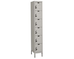 Hallowell URB1228-6A Ready Built Premium Steel Lockers