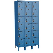 Hallowell URB3228-6A Ready Built Premium Steel Lockers