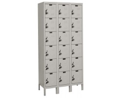 Hallowell URB3288-6A Ready Built Premium Steel Lockers
