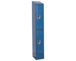 Hallowell URB1228-2ASB Ready Built Premium Steel Lockers