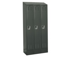 Hallowell URB3288-1ASB Ready Built Premium Steel Lockers