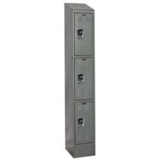 Hallowell URB1288-3ASB Ready Built Premium Steel Lockers
