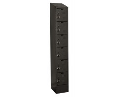 Hallowell URB1228-6ASB Ready Built Premium Steel Lockers
