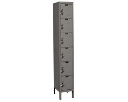 Hallowell URB1228-6A Ready Built Premium Steel Lockers