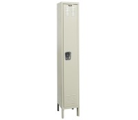 Hallowell Premium Steel Lockers, Single, Double & Triple Tier Louvered Door Lockers