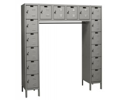 Hallowell U1788-16 Sixteen Person Premium Box Lockers