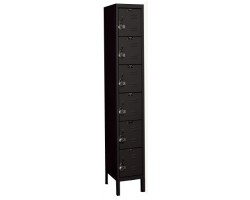 Hallowell U1258-6 Industrial Heavy Duty Ventilated Lockers