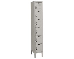 Hallowell U1258-6 Industrial Heavy Duty Ventilated Lockers