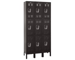 Hallowell U3228-3 Industrial Premium Steel Lockers