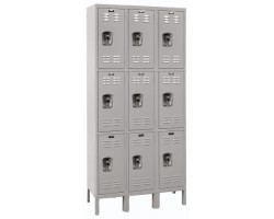 Hallowell U3228-3 Industrial Premium Steel Lockers
