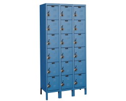 Hallowell U3228-6 Industrial Premium Steel Lockers