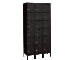 Hallowell U3228-6 Industrial Premium Steel Lockers