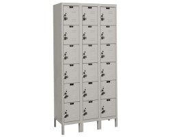 Hallowell U3228-6 Industrial Premium Steel Lockers