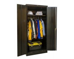 Hallowell 835W18 Knocked-Down Industrial Steel Wardrobe Cabinet