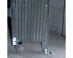 Illinois Engineered PFG1080 Folding Security Gate | Heavy Duty Steel Pair