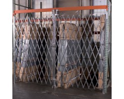 Illinois Engineered PFG1080 Folding Security Gate | Heavy Duty Steel Pair