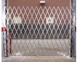 Illinois Engineered SSG465 Heavy Duty Single Folding Gate | Steel Folding Security Gate