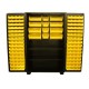 Jamco Products DN260 Welded Steel Plastic Bin Cabinet