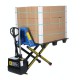Vestil L-220-DC-HD Ergonomic Powered High Rise Lift Truck with 3,000 lb Capacity | 20 x 45 in Forks