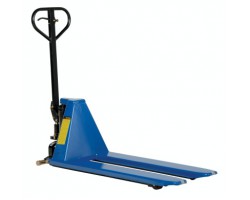 Vestil L-220-DC-HD Ergonomic Powered High Rise Lift Truck with 3,000 lb Capacity | 20 x 45 in Forks