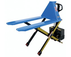 Vestil Ergonomic Powered High Rise Lift Truck with 3,000 lb Capacity and 27 x 45 in Forks | L-270-DC-HD