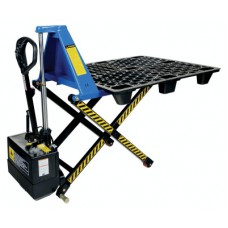 Vestil Ergonomic Powered High Rise Lift Truck with 3,000 lb Capacity and 27 x 45 in Forks | L-270-DC-HD Vestil Ergonomic Powered High Rise Lift Truck with 3,000 lb Capacity and 27 x 45 in Forks | L-270-DC-HD
