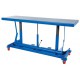Vestil LDLT-3096 Long Deck Die Cart with 2,000 lb Capacity | 30 x 96 Platform | Manual Hydraulic Foot Pump Lift