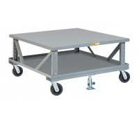 Little Giant Adjustable Height Mobile Pallet Stand