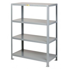 Little Giant Heavy-Duty Welded Steel Fixed Shelving Units – Model 4SH-1832-72 Little Giant Heavy-Duty Welded Steel Fixed Shelving Units – Model 4SH-1832-72