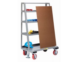 Little Giant A-Frame Sheet and Panel Truck - AF4S-2436-6PYFL with Back Shelf Storage