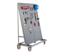 Little Giant AFPB-Series Pegboard A-Frame Tool Cart | Mobile Tool Storage Solution