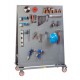 Little Giant Pegboard A-Frame Tool Cart - AFPB2S2448-TL60