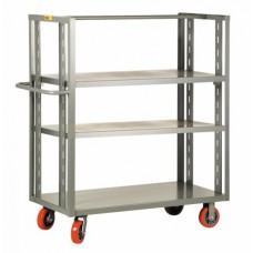 Little Giant 2-Sided Adjustable Shelf Truck - DETO3A-2448-6PY Little Giant 2-Sided Adjustable Shelf Truck - DETO3A-2448-6PY